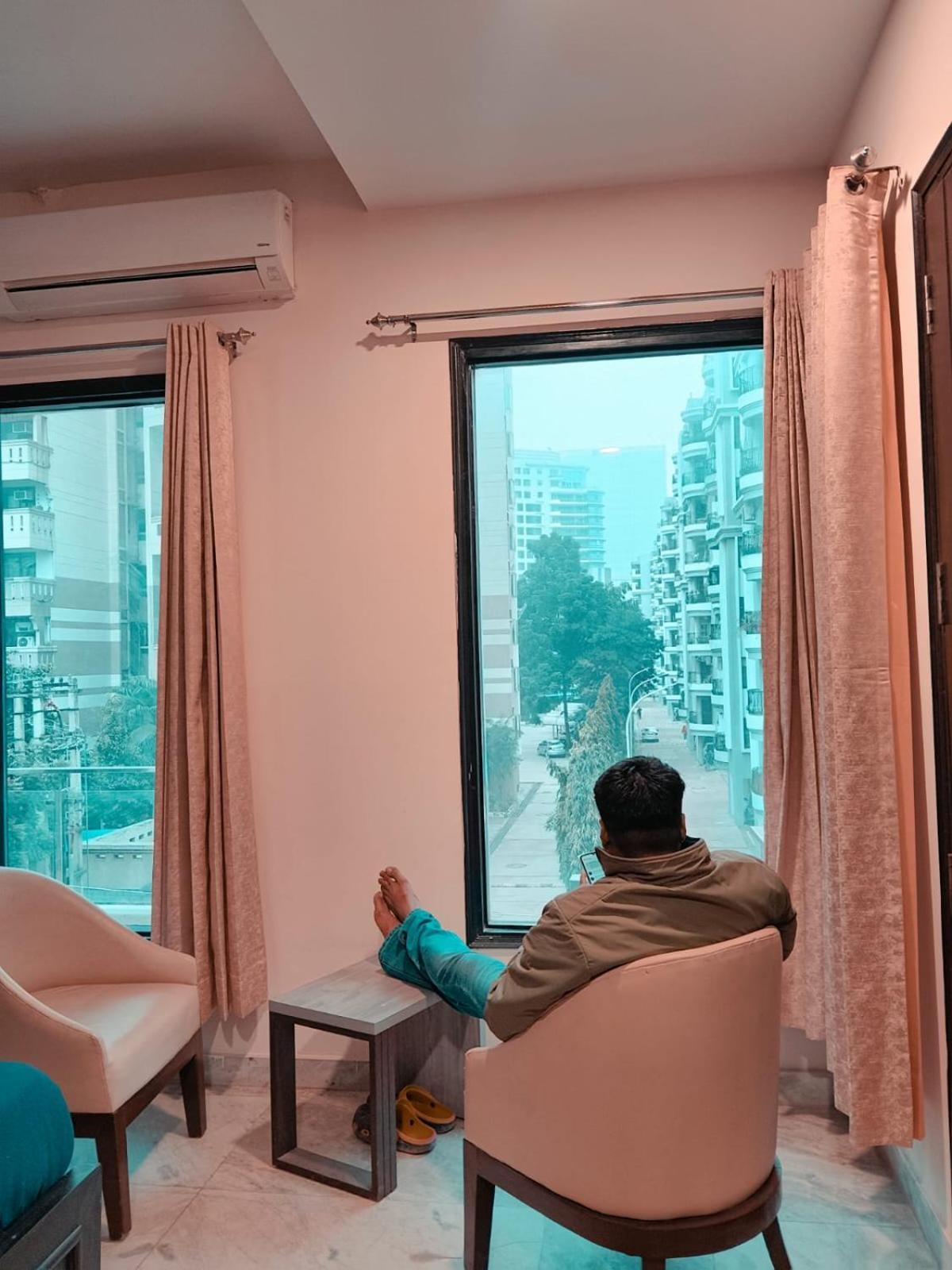 Lime Tree Service Apartment Golf Course Road, Gurgaon Luaran gambar