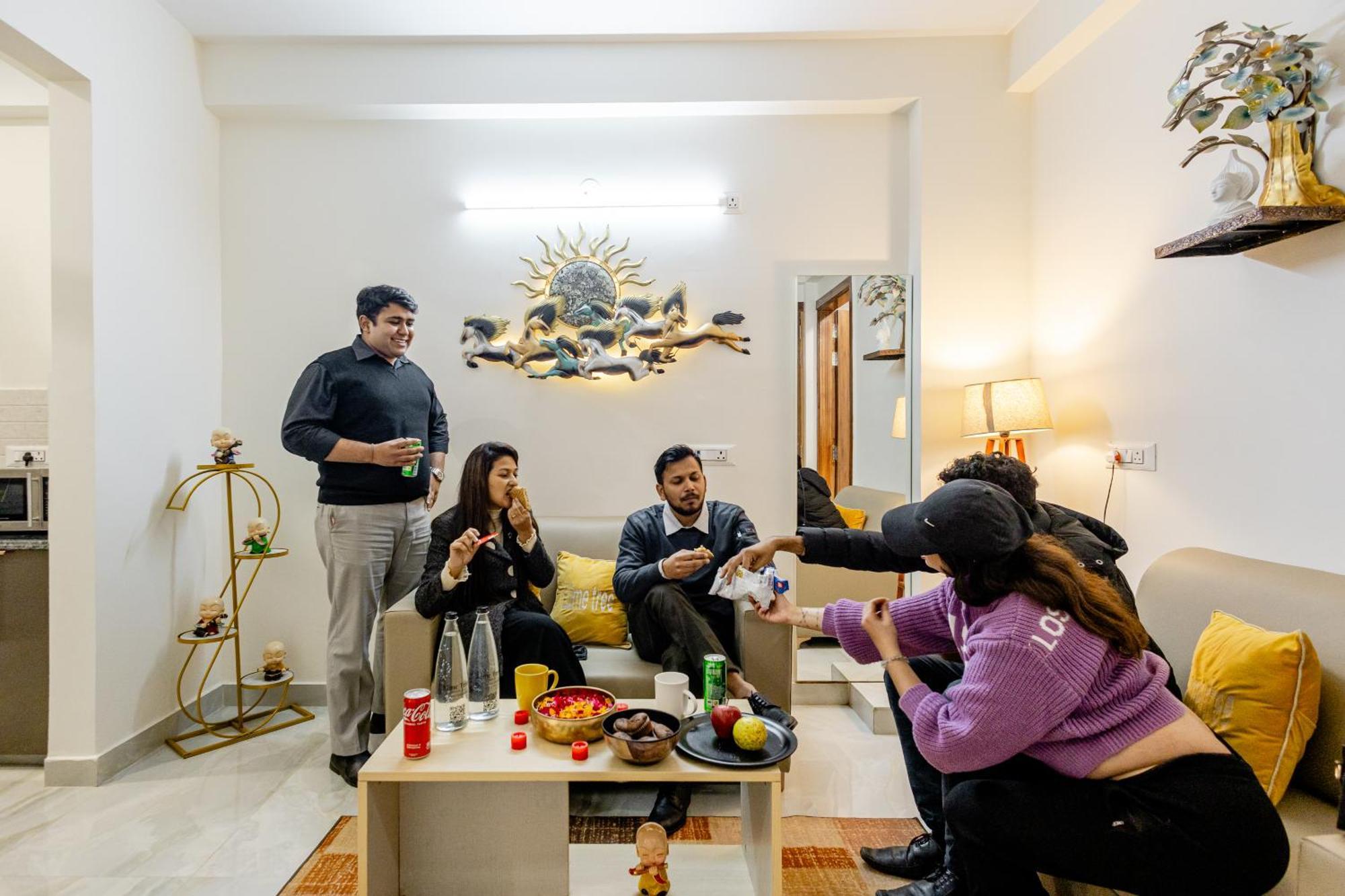 Lime Tree Service Apartment Golf Course Road, Gurgaon Luaran gambar