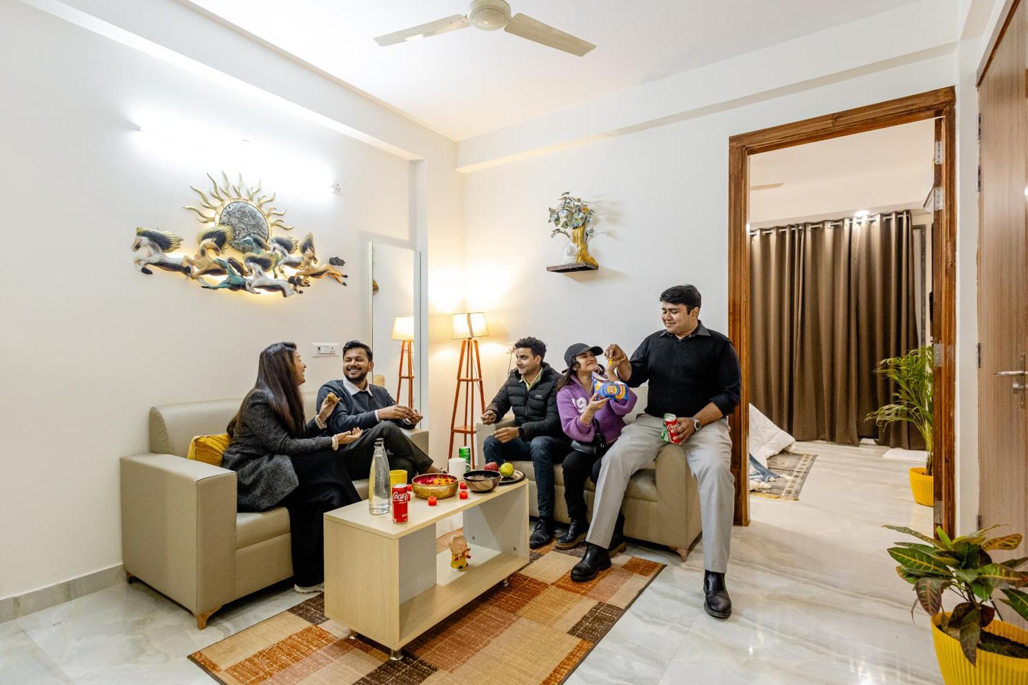 Lime Tree Service Apartment Golf Course Road, Gurgaon Luaran gambar